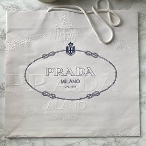 Prada large gift bags x3